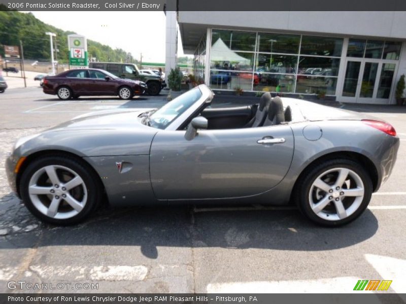 Cool Silver / Ebony 2006 Pontiac Solstice Roadster