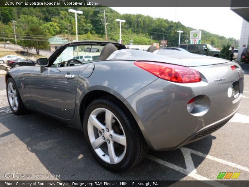 Cool Silver / Ebony 2006 Pontiac Solstice Roadster