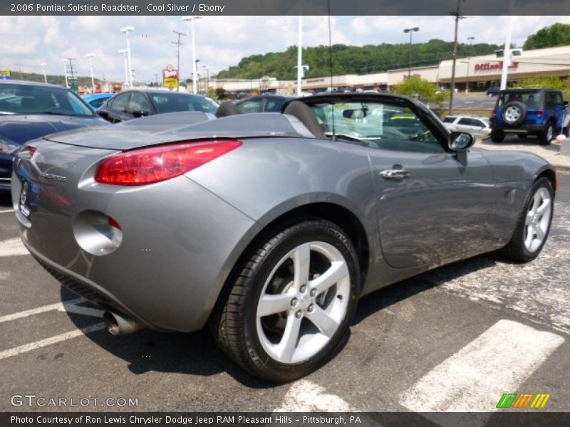 Cool Silver / Ebony 2006 Pontiac Solstice Roadster