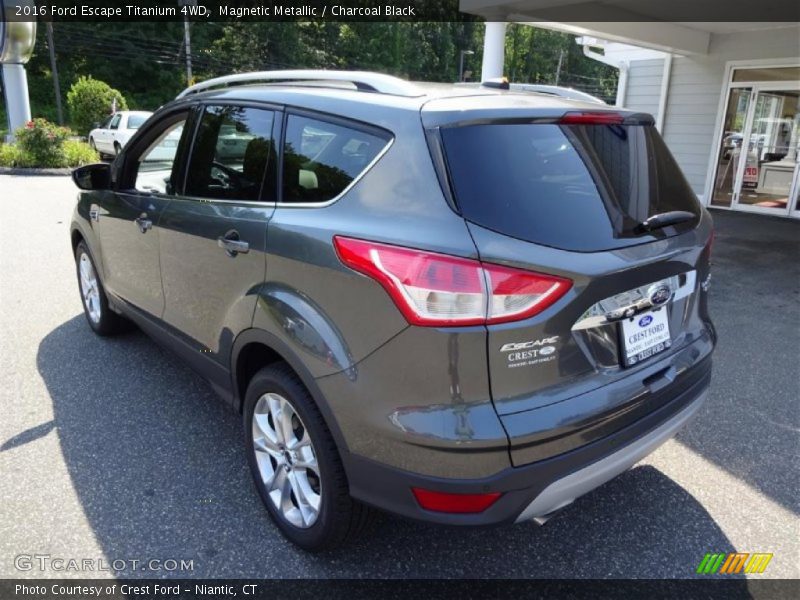 Magnetic Metallic / Charcoal Black 2016 Ford Escape Titanium 4WD