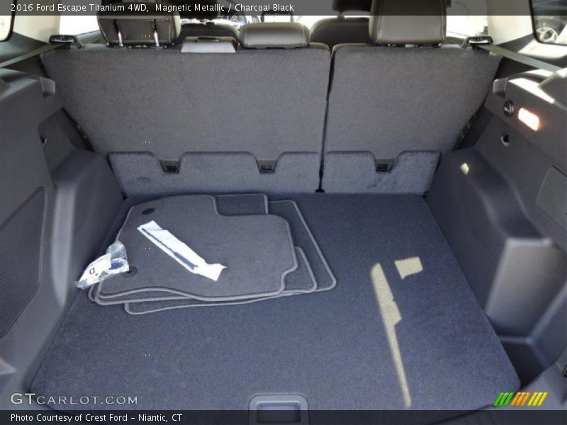 Magnetic Metallic / Charcoal Black 2016 Ford Escape Titanium 4WD