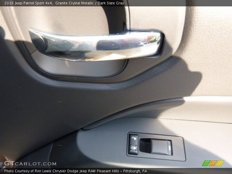 Granite Crystal Metallic / Dark Slate Gray 2016 Jeep Patriot Sport 4x4