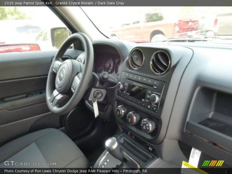 Granite Crystal Metallic / Dark Slate Gray 2016 Jeep Patriot Sport 4x4
