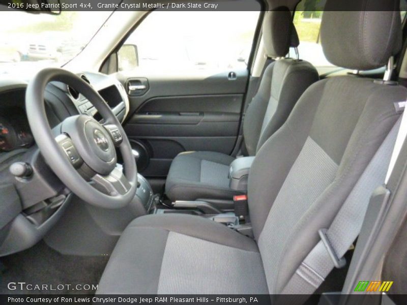 Granite Crystal Metallic / Dark Slate Gray 2016 Jeep Patriot Sport 4x4