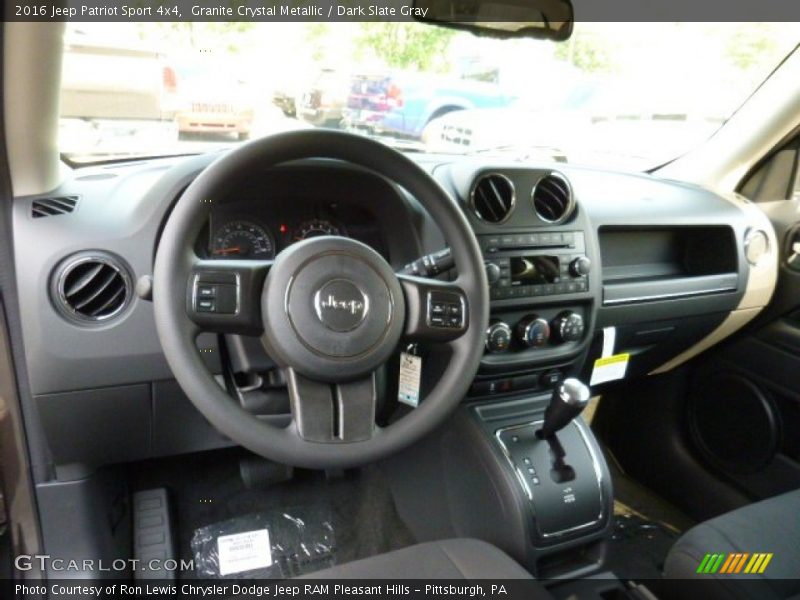 Granite Crystal Metallic / Dark Slate Gray 2016 Jeep Patriot Sport 4x4