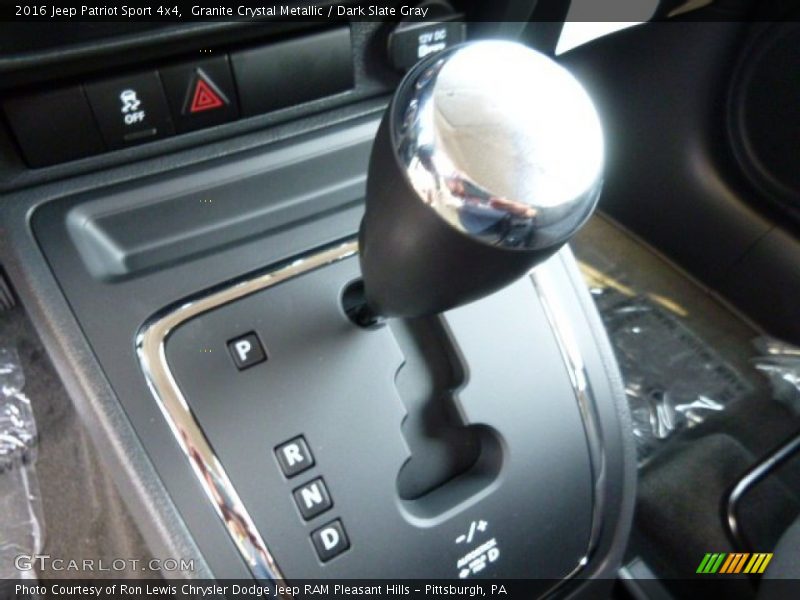 Granite Crystal Metallic / Dark Slate Gray 2016 Jeep Patriot Sport 4x4