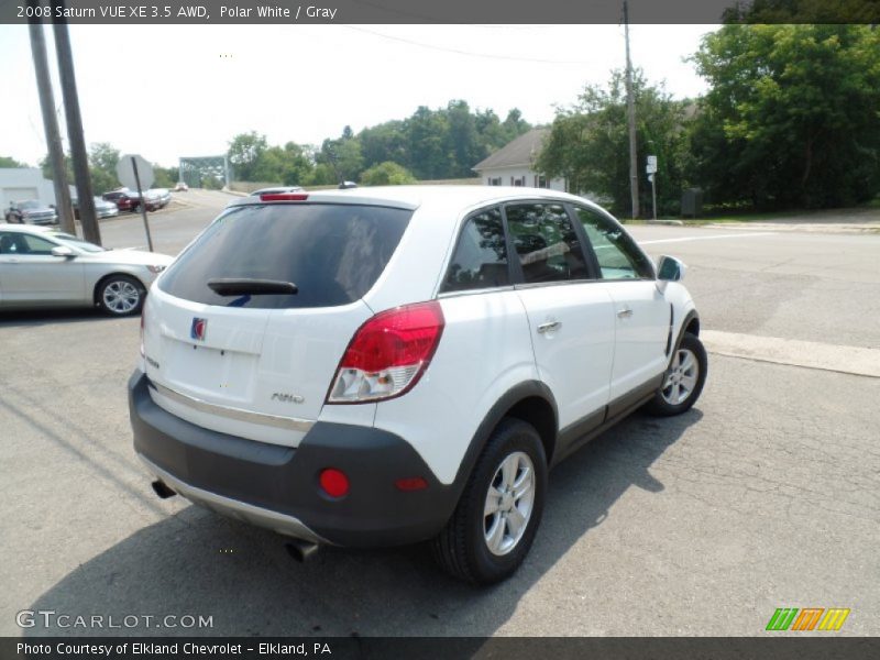 Polar White / Gray 2008 Saturn VUE XE 3.5 AWD