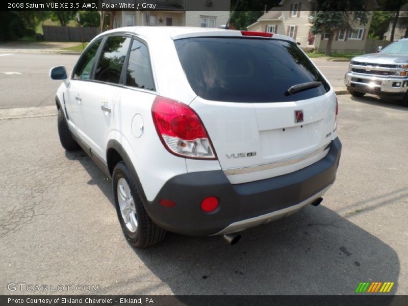 Polar White / Gray 2008 Saturn VUE XE 3.5 AWD