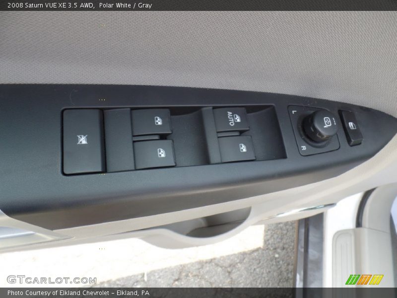 Polar White / Gray 2008 Saturn VUE XE 3.5 AWD