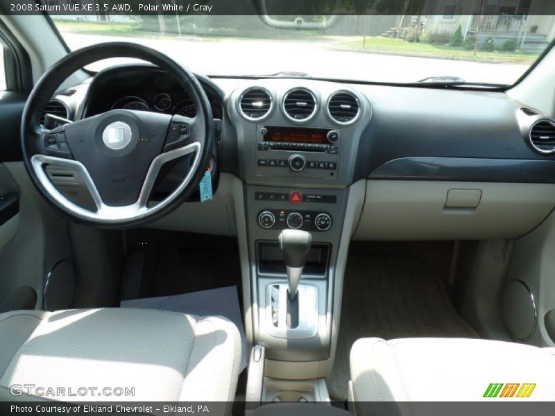 Polar White / Gray 2008 Saturn VUE XE 3.5 AWD