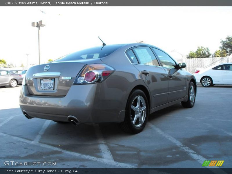 Pebble Beach Metallic / Charcoal 2007 Nissan Altima Hybrid