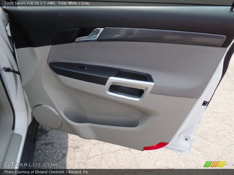 Polar White / Gray 2008 Saturn VUE XE 3.5 AWD