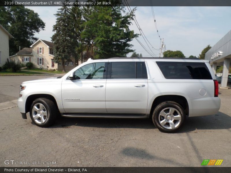  2016 Suburban LT 4WD Silver Ice Metallic