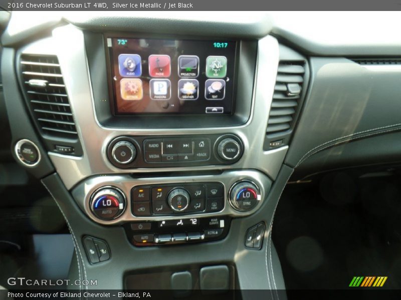 Controls of 2016 Suburban LT 4WD