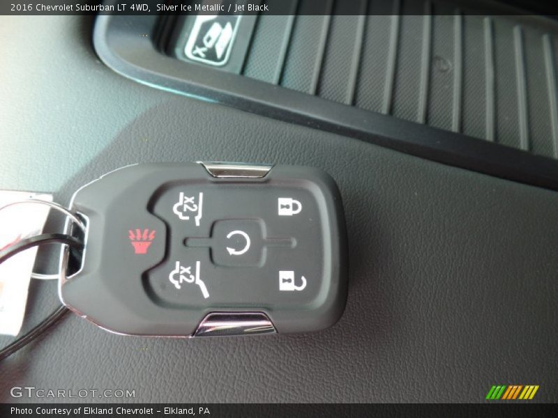 Keys of 2016 Suburban LT 4WD