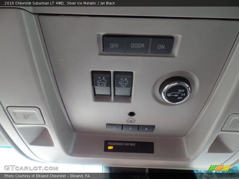 Controls of 2016 Suburban LT 4WD