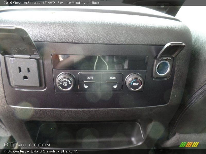 Controls of 2016 Suburban LT 4WD