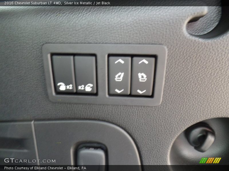 Controls of 2016 Suburban LT 4WD