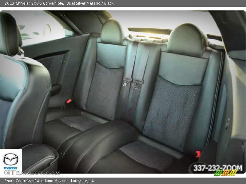 Billet Silver Metallic / Black 2013 Chrysler 200 S Convertible