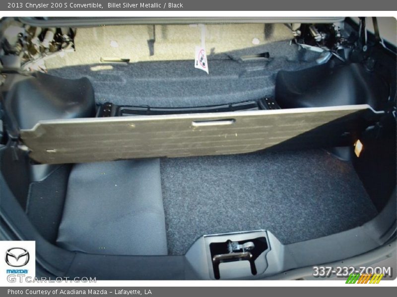 Billet Silver Metallic / Black 2013 Chrysler 200 S Convertible