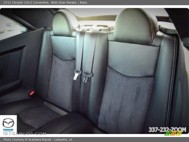 Billet Silver Metallic / Black 2013 Chrysler 200 S Convertible