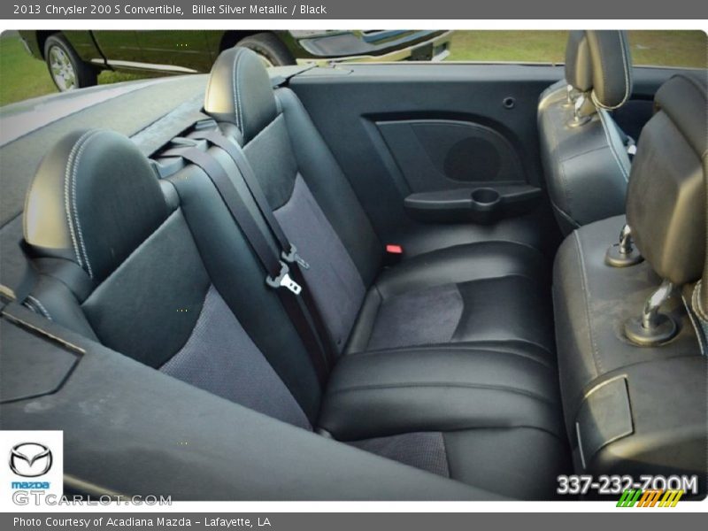 Billet Silver Metallic / Black 2013 Chrysler 200 S Convertible