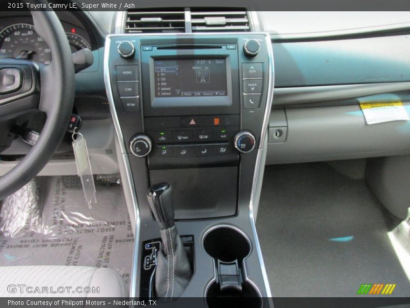 Super White / Ash 2015 Toyota Camry LE