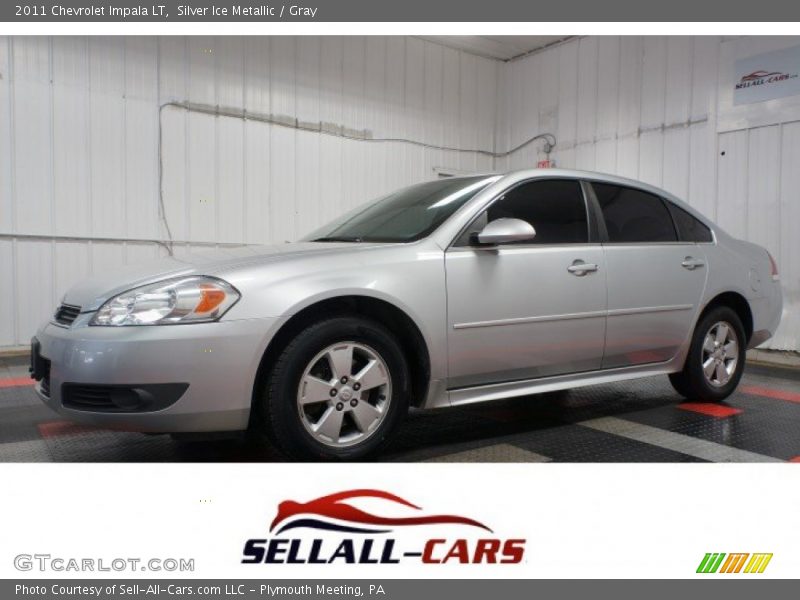 Silver Ice Metallic / Gray 2011 Chevrolet Impala LT