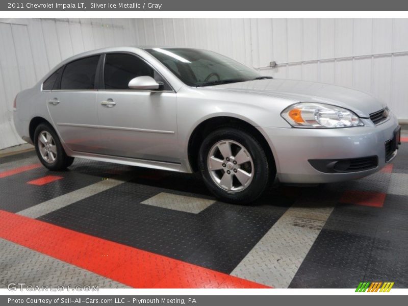 Silver Ice Metallic / Gray 2011 Chevrolet Impala LT