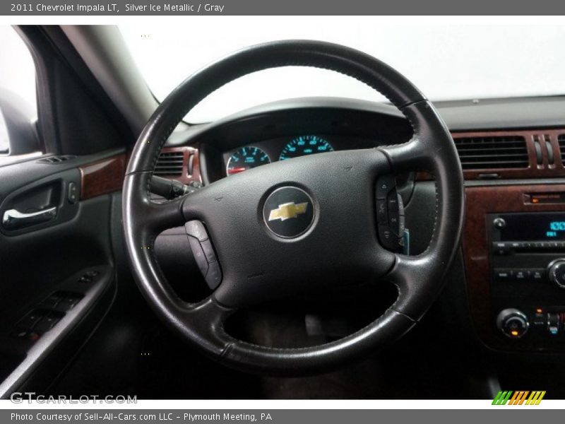 Silver Ice Metallic / Gray 2011 Chevrolet Impala LT