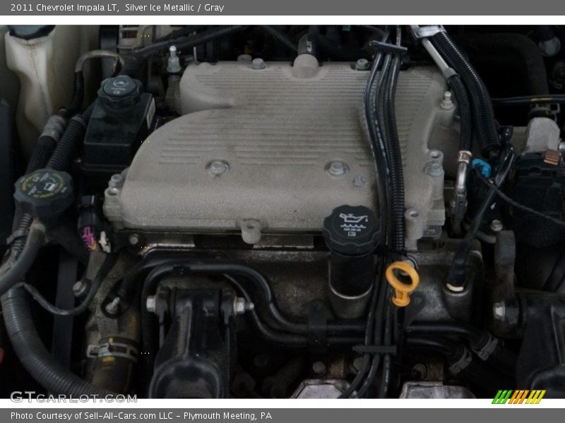 Silver Ice Metallic / Gray 2011 Chevrolet Impala LT