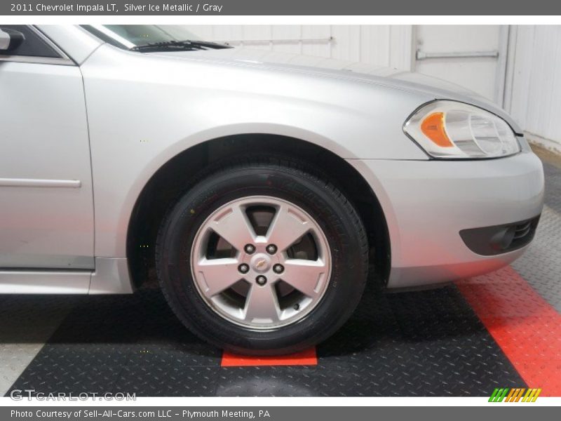 Silver Ice Metallic / Gray 2011 Chevrolet Impala LT