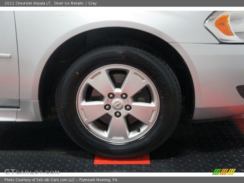 Silver Ice Metallic / Gray 2011 Chevrolet Impala LT