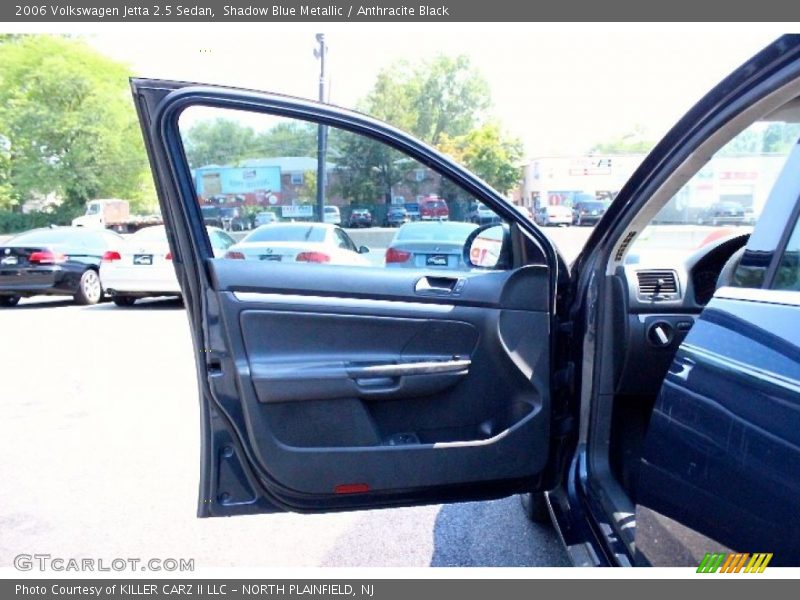 Shadow Blue Metallic / Anthracite Black 2006 Volkswagen Jetta 2.5 Sedan
