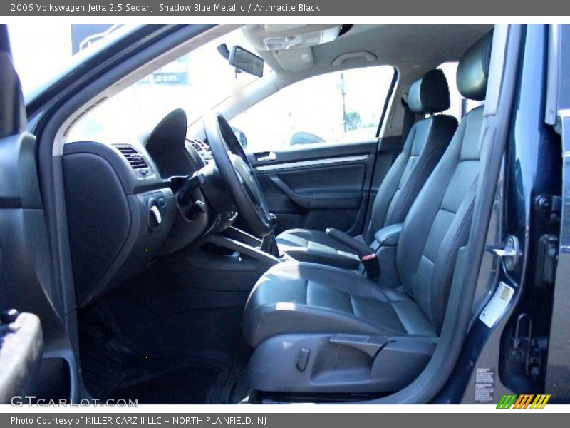 Shadow Blue Metallic / Anthracite Black 2006 Volkswagen Jetta 2.5 Sedan