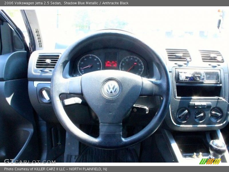 Shadow Blue Metallic / Anthracite Black 2006 Volkswagen Jetta 2.5 Sedan