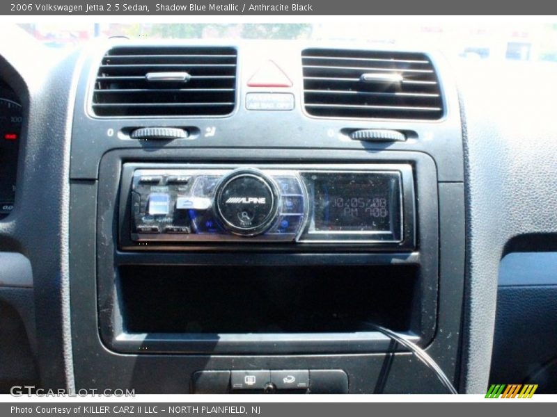 Shadow Blue Metallic / Anthracite Black 2006 Volkswagen Jetta 2.5 Sedan