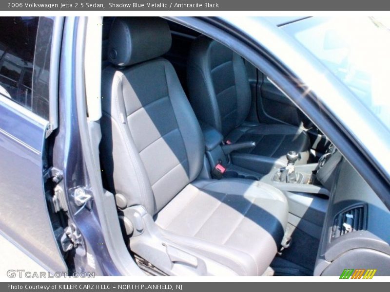 Shadow Blue Metallic / Anthracite Black 2006 Volkswagen Jetta 2.5 Sedan