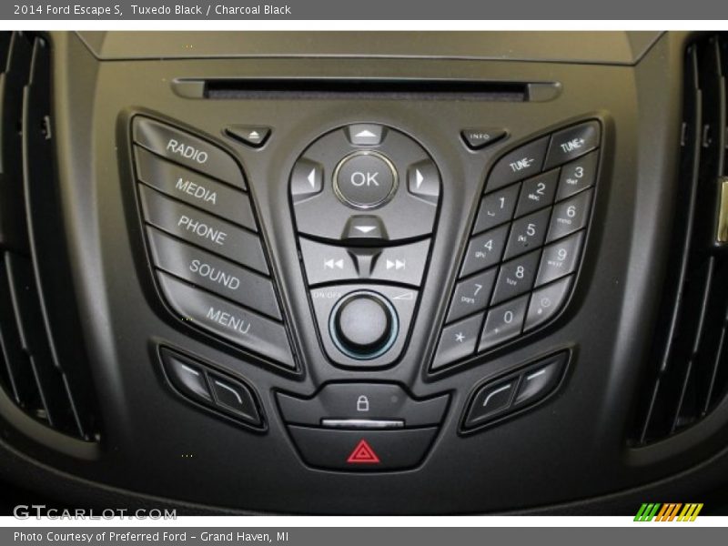 Tuxedo Black / Charcoal Black 2014 Ford Escape S