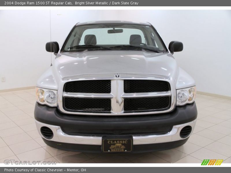 Bright Silver Metallic / Dark Slate Gray 2004 Dodge Ram 1500 ST Regular Cab