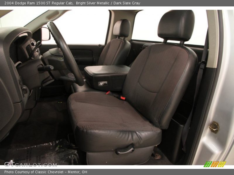 Bright Silver Metallic / Dark Slate Gray 2004 Dodge Ram 1500 ST Regular Cab