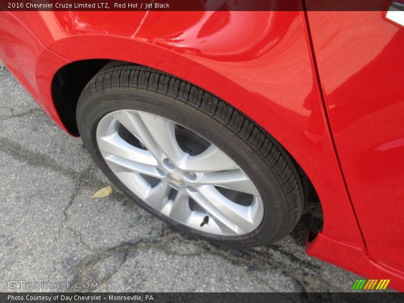 Red Hot / Jet Black 2016 Chevrolet Cruze Limited LTZ