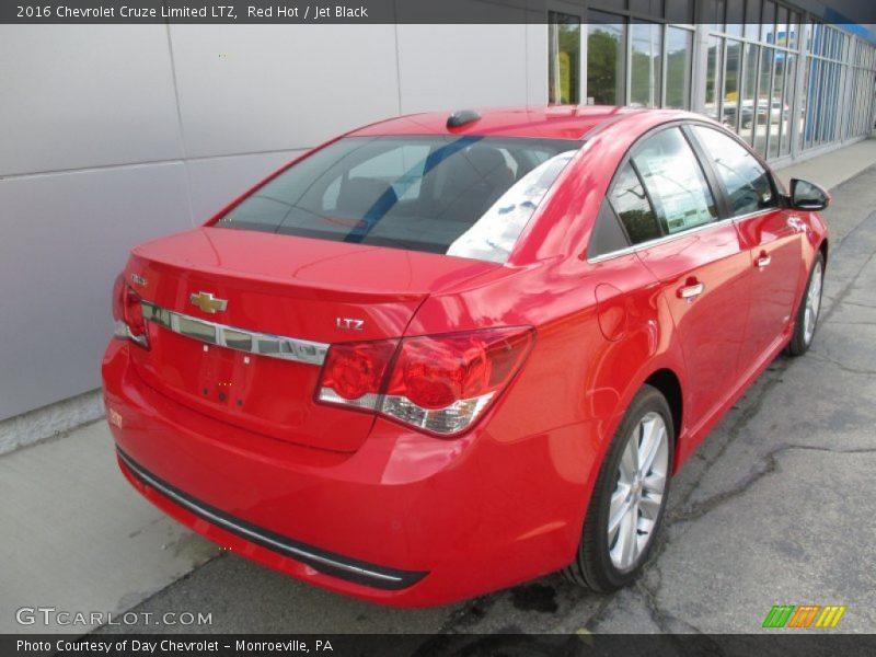 Red Hot / Jet Black 2016 Chevrolet Cruze Limited LTZ