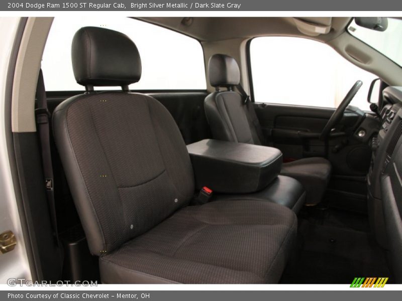 Bright Silver Metallic / Dark Slate Gray 2004 Dodge Ram 1500 ST Regular Cab