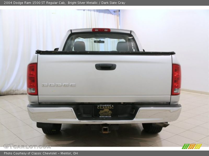 Bright Silver Metallic / Dark Slate Gray 2004 Dodge Ram 1500 ST Regular Cab