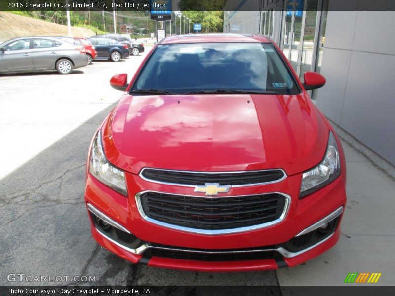Red Hot / Jet Black 2016 Chevrolet Cruze Limited LTZ