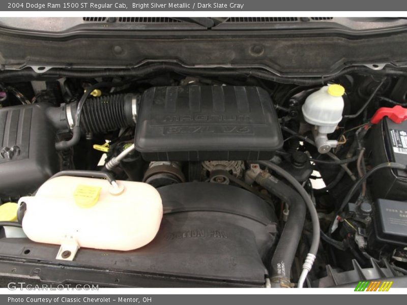 Bright Silver Metallic / Dark Slate Gray 2004 Dodge Ram 1500 ST Regular Cab