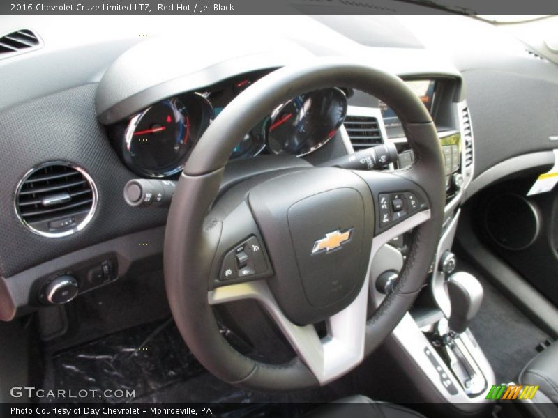 Red Hot / Jet Black 2016 Chevrolet Cruze Limited LTZ