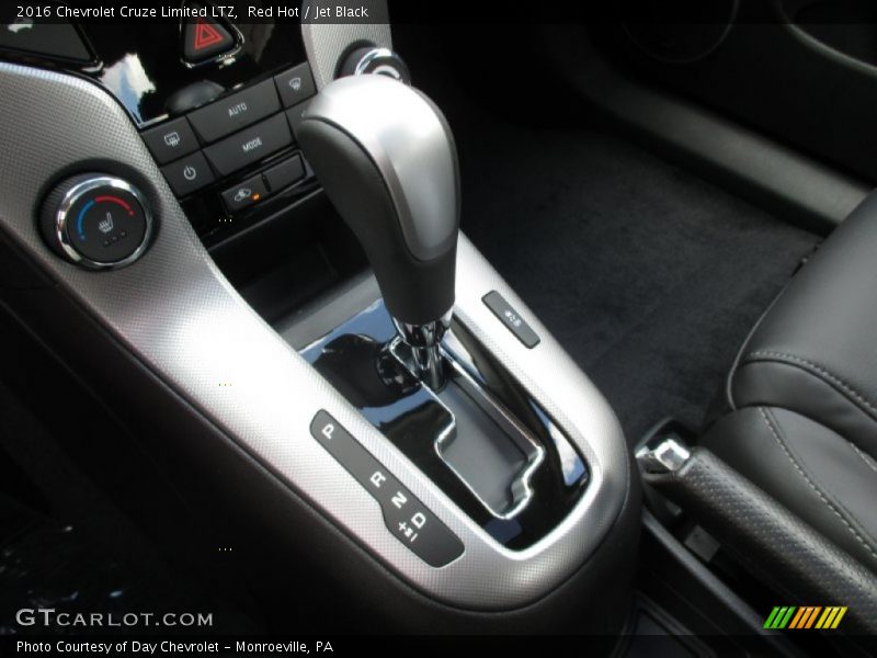 Red Hot / Jet Black 2016 Chevrolet Cruze Limited LTZ