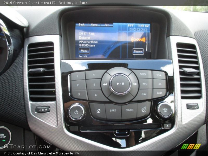 Red Hot / Jet Black 2016 Chevrolet Cruze Limited LTZ